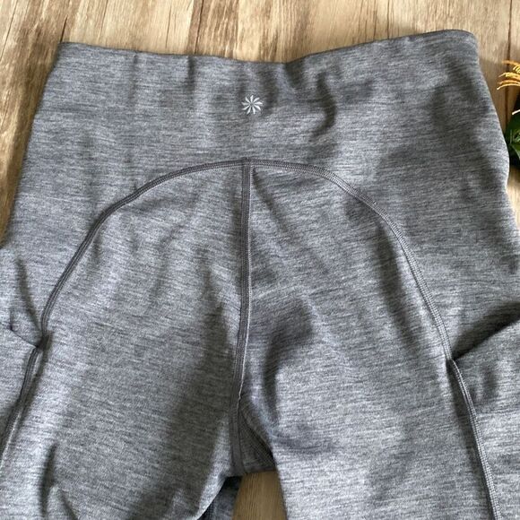 Athleta Ultimate Stash Pocket‎ Capri Leggings SuperSonic Gray Heather SP - Picture 6 of 11
